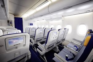 Lufthansa будет взимать плату за выбор места в самолете