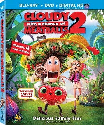 Облачно, возможны осадки: Месть ГМО / Cloudy with a Chance of Meatballs 2 (2013) HDRip/BDRip 720p/BDRip 1080p