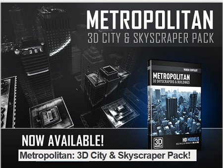 VideoCopilot: Metropolitan: 3D City & Skyscraper Pack