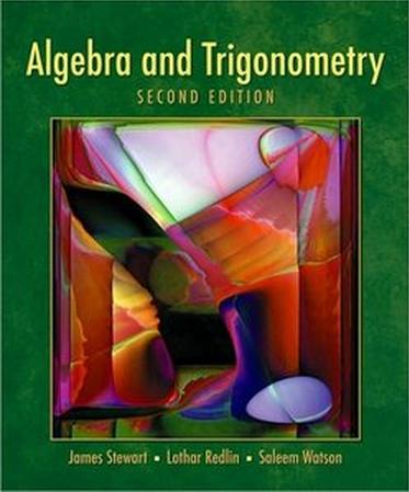 Algebra and Trigonometry, 2nd Edition