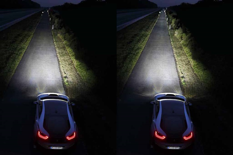 BMW планируют использовать технологию лазерных фар на мотоциклах