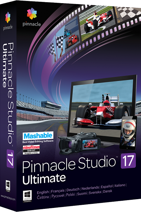PINNACLE STUDIO ULTIMATE v17.1 with CONTENT and BONUS CONTENT-XFORCE