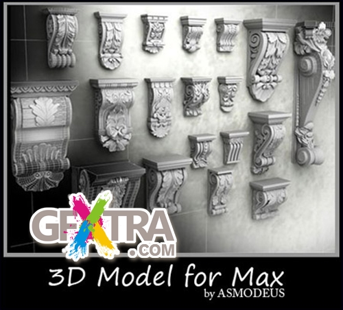 3ds Max Models Mouldings