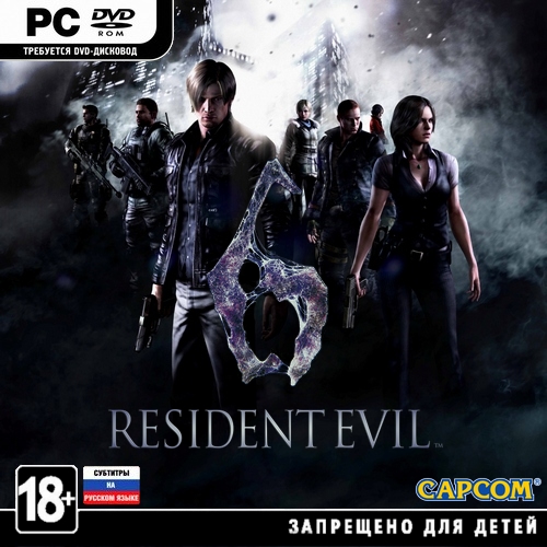  6 / Resident Evil 6 / BioHazard 6 *v.1.0.6.165 + DLC's* (2013/RUS/ENG/RePack by z10yded)