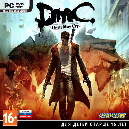 DmC: Devil May Cry + 4 DLC (2013/RUS/ENG/Multi9/Steam-Rip от R.G. Origins)