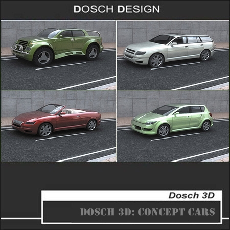 [3DMax] DOSCH 3D Concept Cars