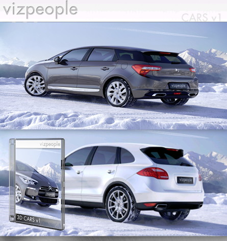 Viz-People - 3D Cars volume 01