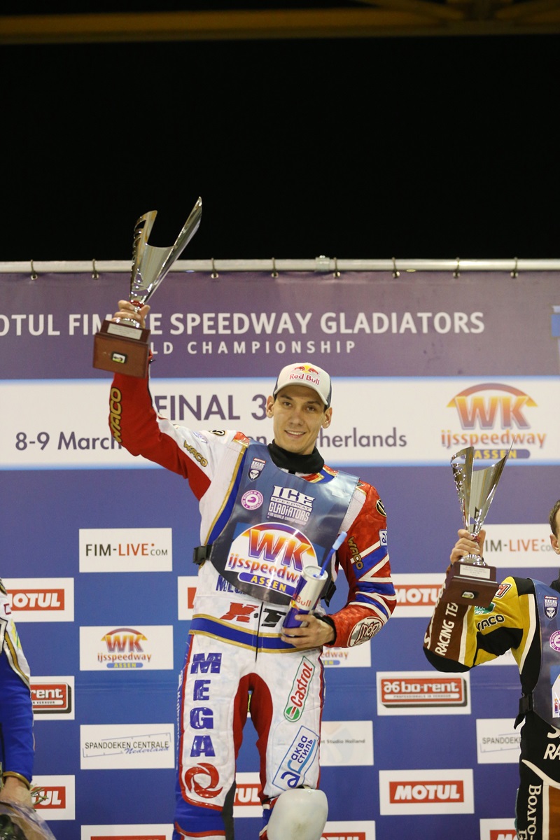 Данила Иванов выиграл третий этап чемпионата Motul FIM Ice Speedway Gladiators в Ассене (фото, видео)