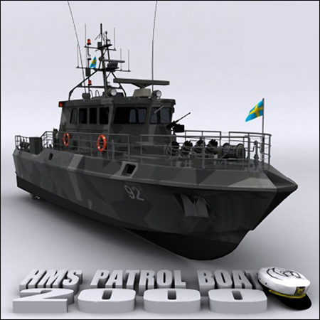 [3DMax] HMS Patrol Boat