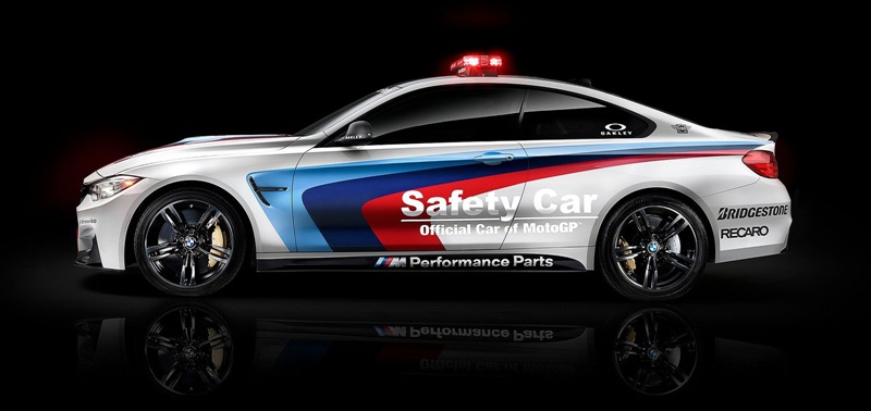 BMW M4 Coupe - официальный автомобиль безопасности MotoGP 2014