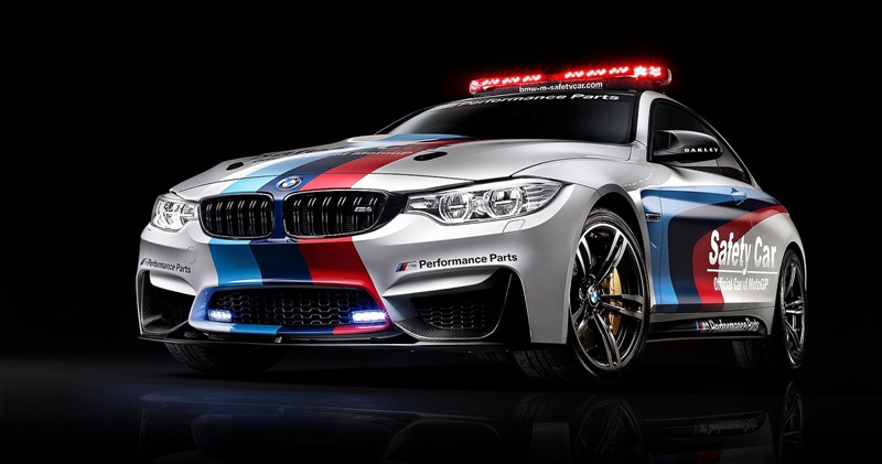 BMW M4 Coupe - официальный автомобиль безопасности MotoGP 2014