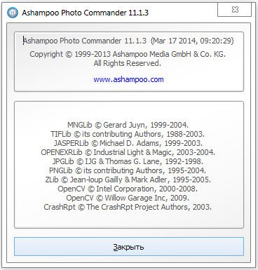 Ashampoo Photo Commander 11.1.3