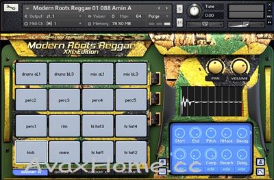 VIP Loops and Big Fish Audio Modern Roots Reggae XXL KONTAKT