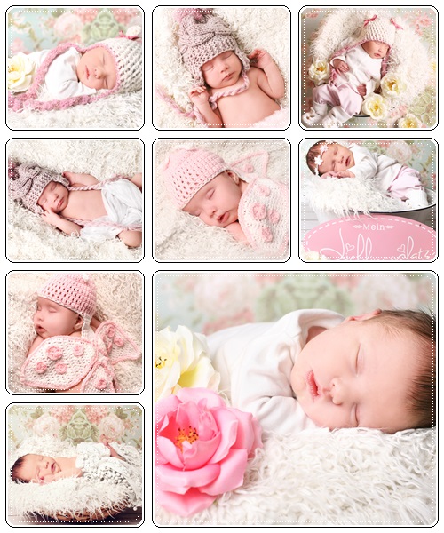 Baby Neugeborenes, 4 - stock photo