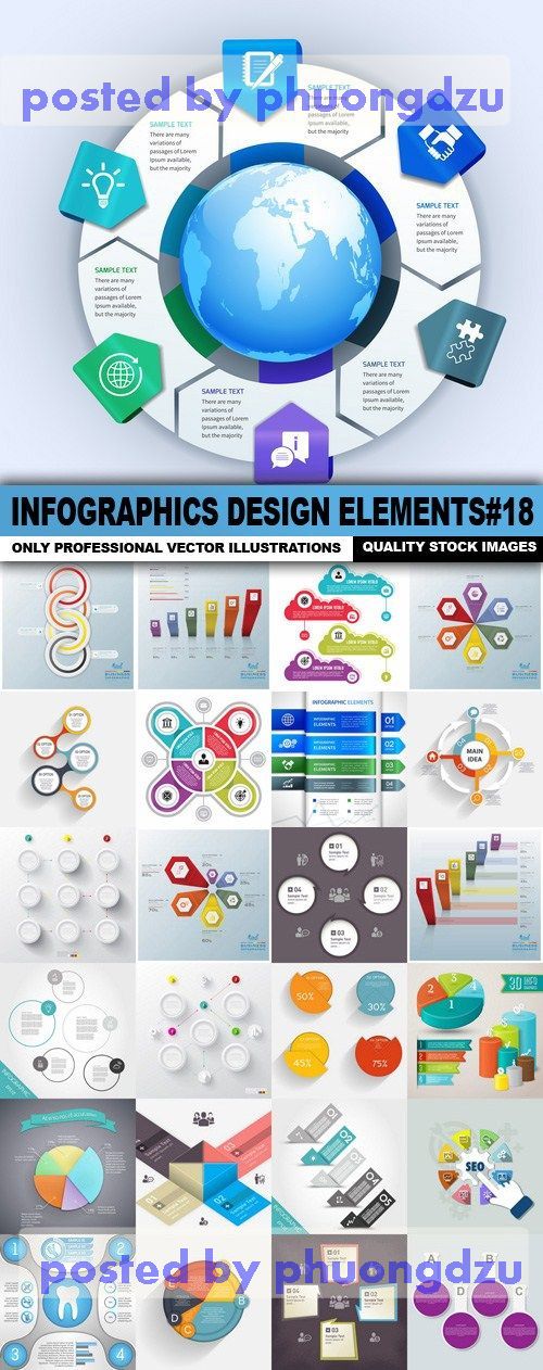 Infographics Design Elements 018