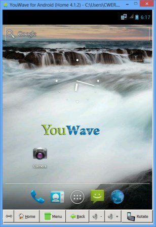 YouWave for Android Home v.3.5
