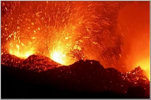 Новые толчки в районе вулкана Этна