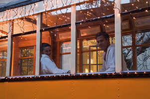 Италия: в Милане открылась сауна-трамвай