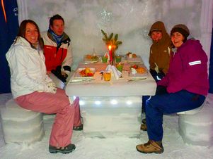 Румыния: на озере Балеа вновь появится ледяной отель