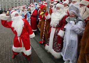 В Москве пройдет шествие Дедов Морозов