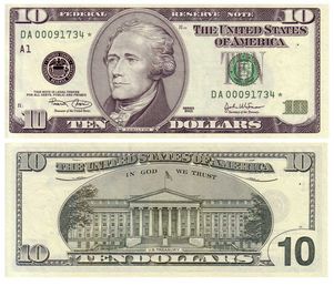 США: банкнота в Пять долларов поменяет цвет