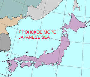 На побережье Японского моря произошло землетрясение