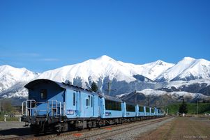Новая Зеландия: TranzAlpine лучший способ передвижения по острову