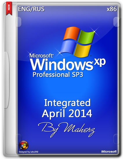 Windows XP Pro SP3 x86 Integrated April 2014 By Maherz (ENG/RUS)