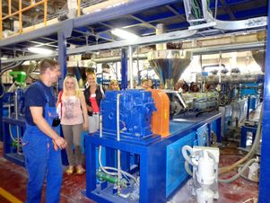 Экскурсия по заводу LG Hausys RUS в Электростали для сотрудников компании ТМК