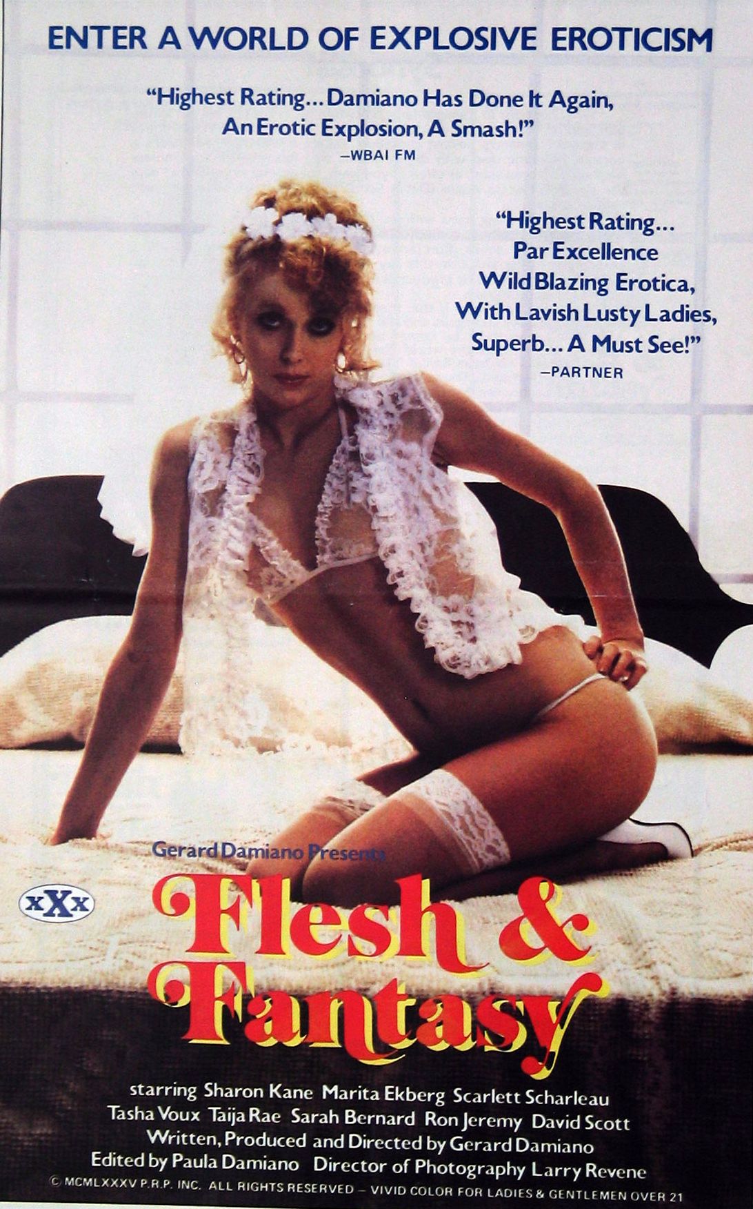 Flesh and Fantasy (1985) /    (1985) (Gerard Damiano, VCA) [1985 ., Feature,Classic,All Sex,Blow Job,Retro,Vintage,Hard Core, VOD]