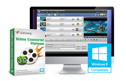 الرائع تحويل الفيديوهات AnyMP4 Video Converter Platinum 6.1.32