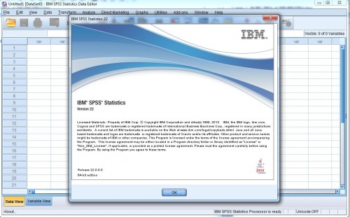 IBM SPSS Statistics v22 (Win/Mac/Linux) + Amos 22 + Data Collection 7
