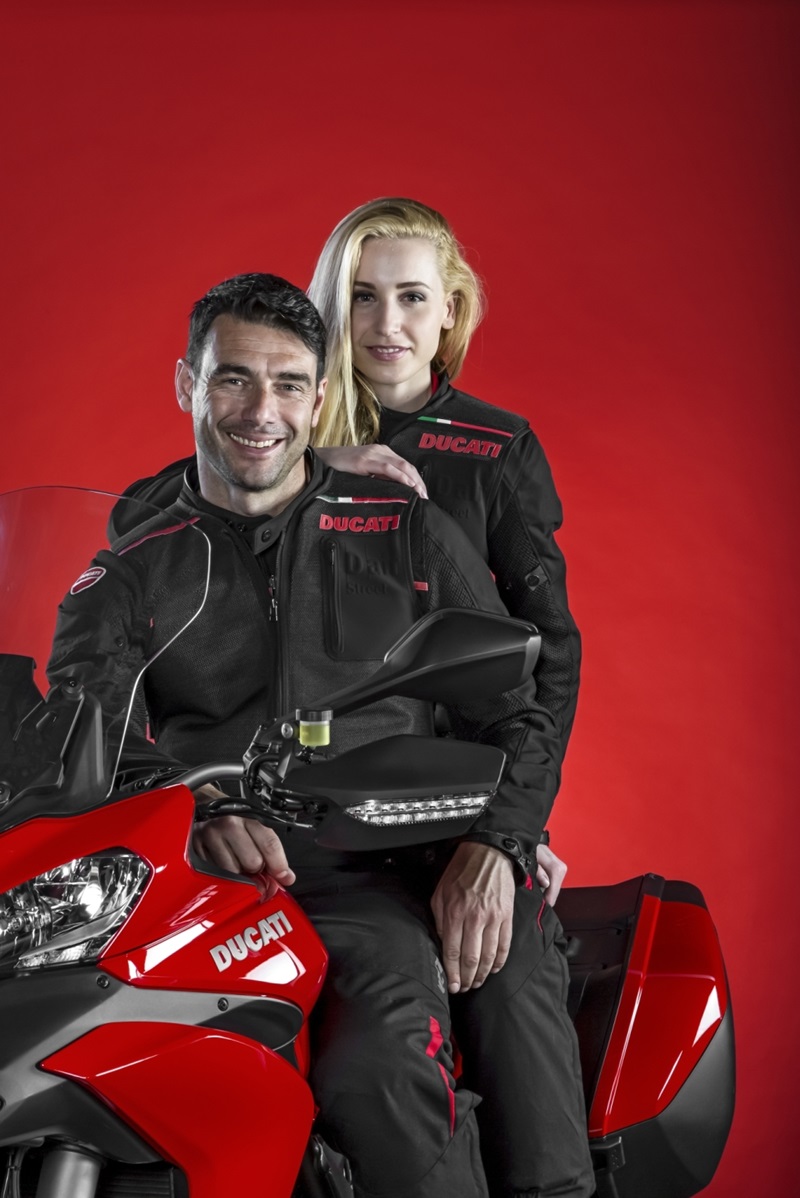 Женская и мужская мотоодежда от Ducati и Dainese