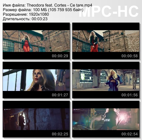 Theodora feat. Cortes - Ce tare (2015) HD 1080