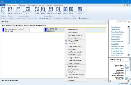 Paragon Hard Disk Manager 15 Professional 10.1.25.1125 + BootCD ENG