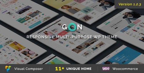 Download Nulled Gon v1.2.6 - Responsive Multi-Purpose WordPress Theme product