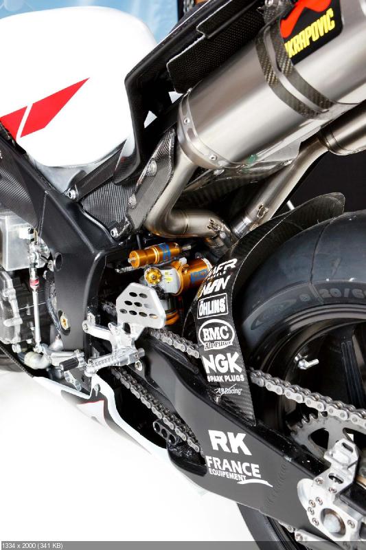 Гоночный мотоцикл Yamaha YZF-R1 2012 команды Yamaha Austria Racing (YART)