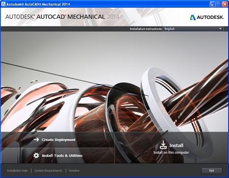 Autodesk AutoCAD Mechanical ( 2014, x86/x64 )