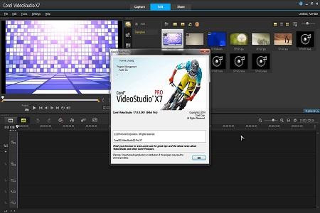 Corel VideoStudio Pro X7 ( v. 17.0.0.249, Eng )